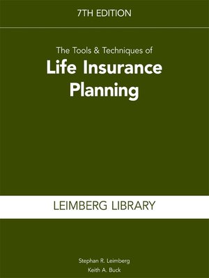 cover image of The Tools & Techniques of Life Insurance Planning